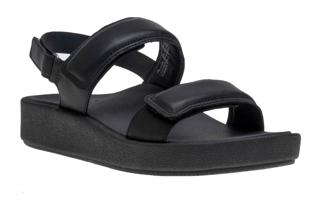 Paseo Sandal Black | Women ABEO Footwear Sandals