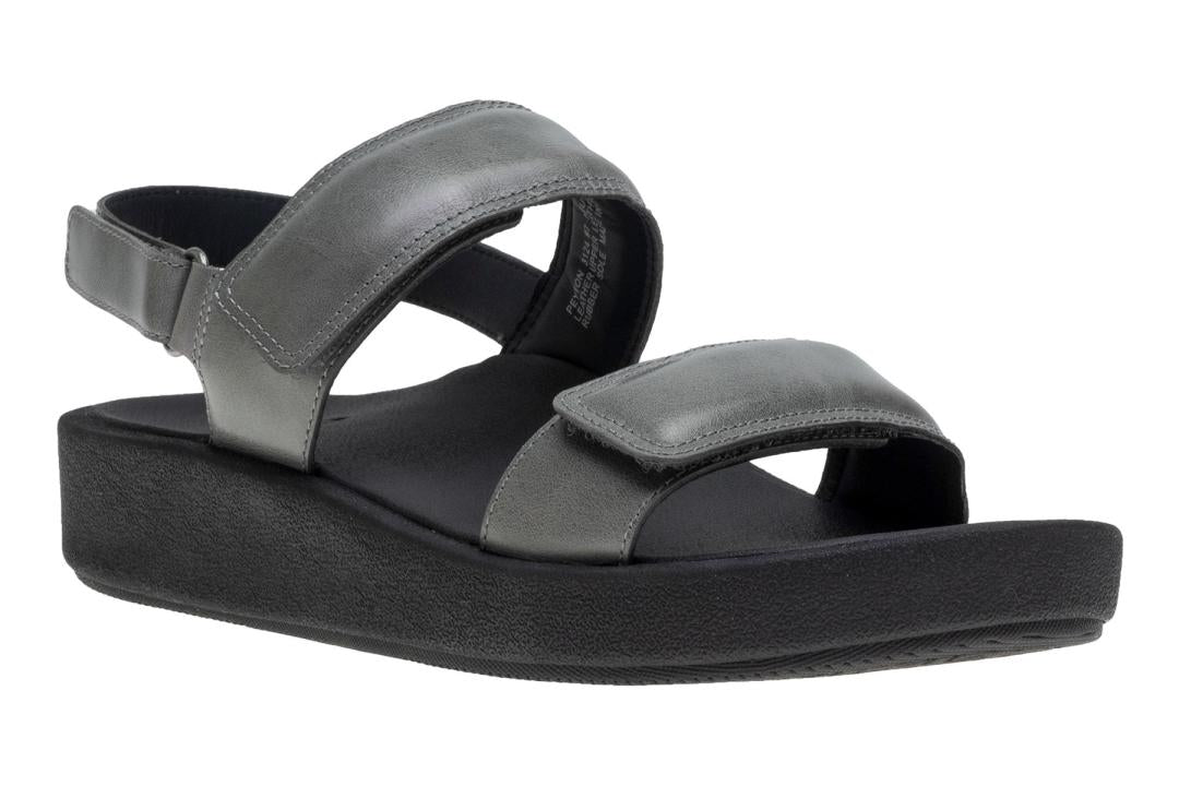 Paseo Sandal Pewter | Women ABEO Footwear Sandals