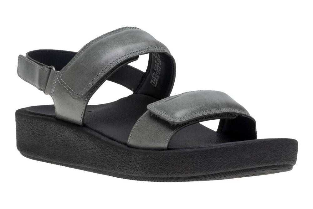 Paseo Sandal Pewter | Women ABEO Footwear Sandals