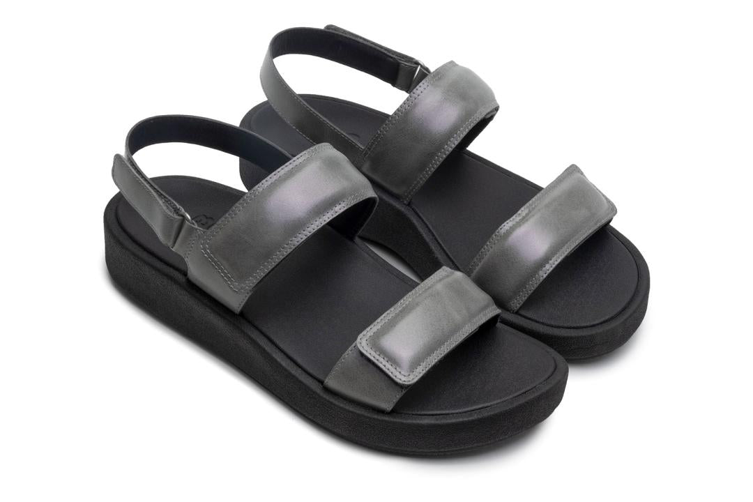 Paseo Sandal Pewter | Women ABEO Footwear Sandals