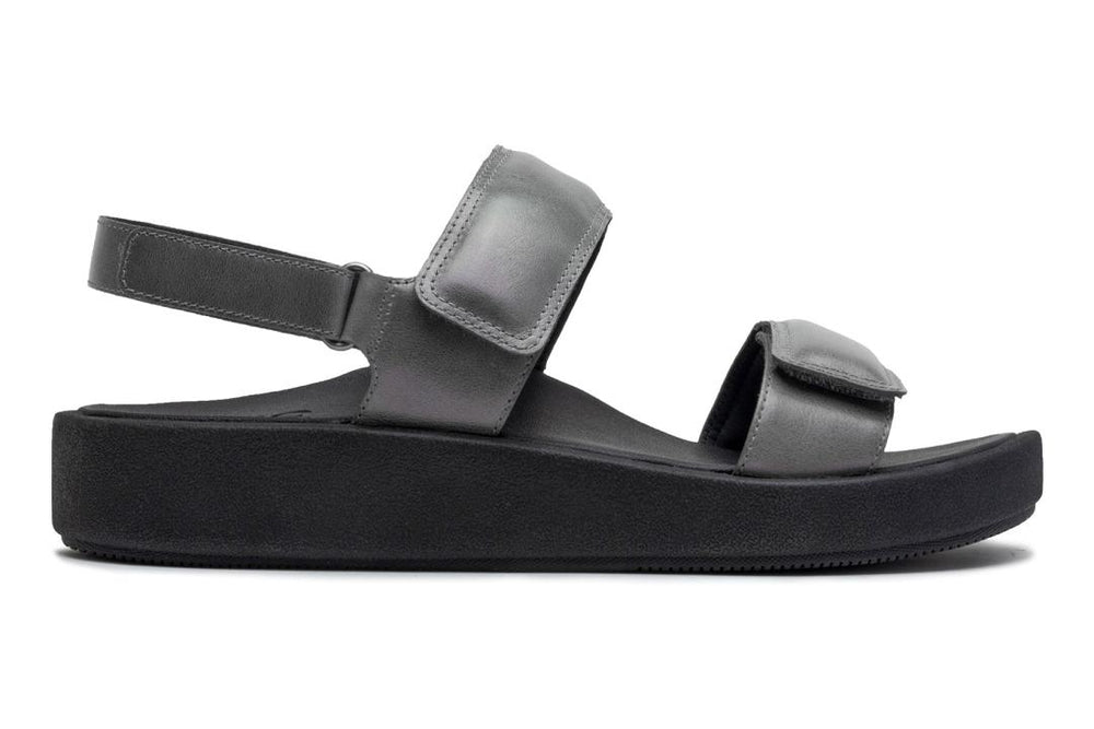 Paseo Sandal Pewter | Women ABEO Footwear Sandals