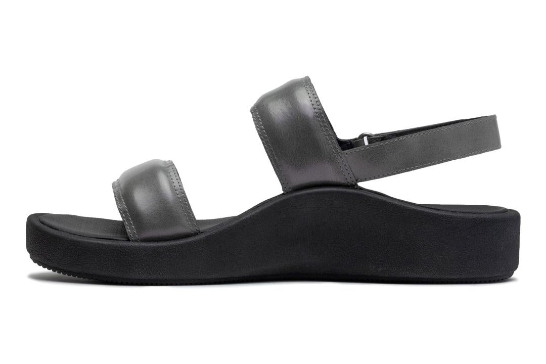 Paseo Sandal Pewter | Women ABEO Footwear Sandals