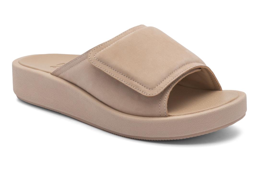 Paseo Slide Cuban Sand | Women ABEO Footwear Sandals