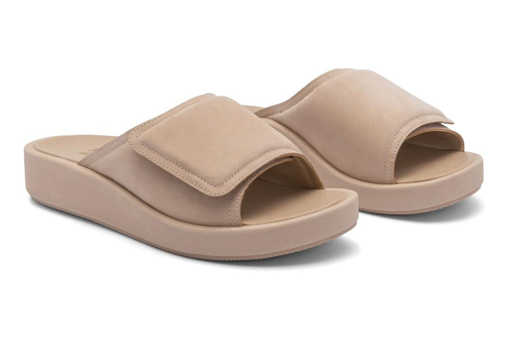 Paseo Slide Cuban Sand | Women ABEO Footwear Sandals