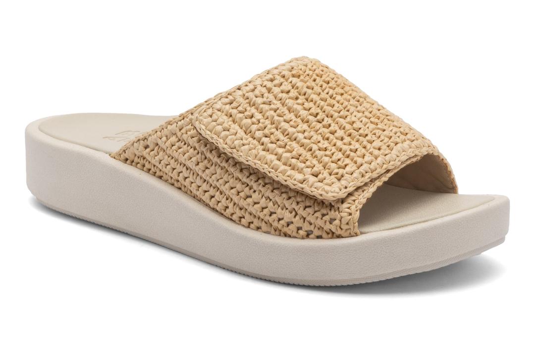 Paseo Slide Raffia | Women ABEO Footwear Sandals