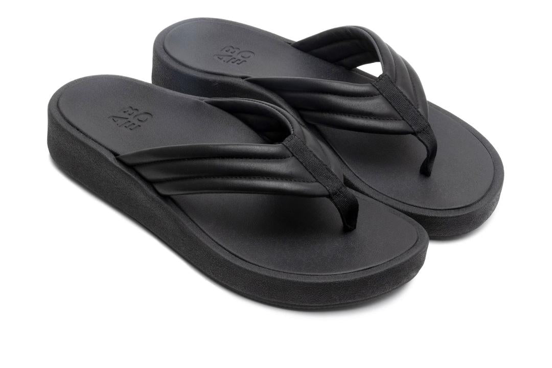 Paseo Thong Sandal Black | Women ABEO Footwear Sandals