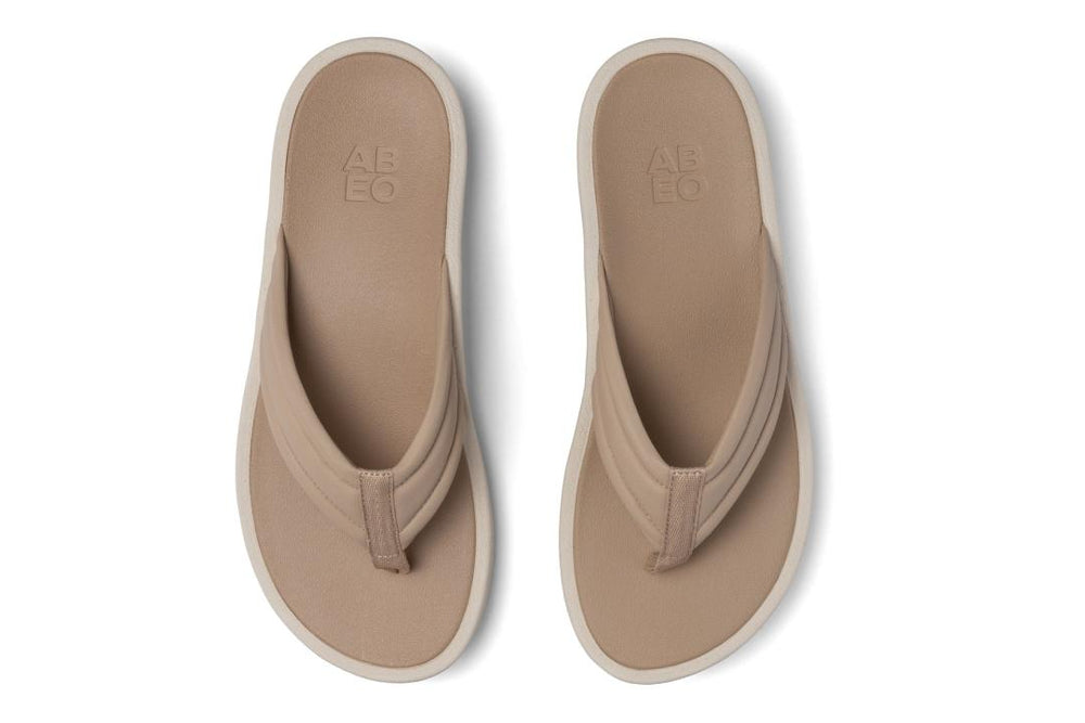 Paseo Thong Sandal Cuban Sand | Women ABEO Footwear Sandals