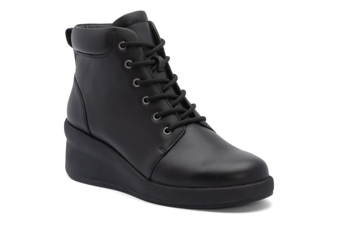 Passage Lace Up Black | Women ABEO Footwear Boots