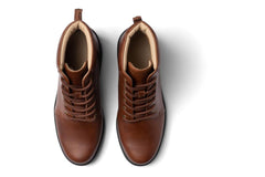 Passage Lace Up Dark Tan | Women ABEO Footwear Boots