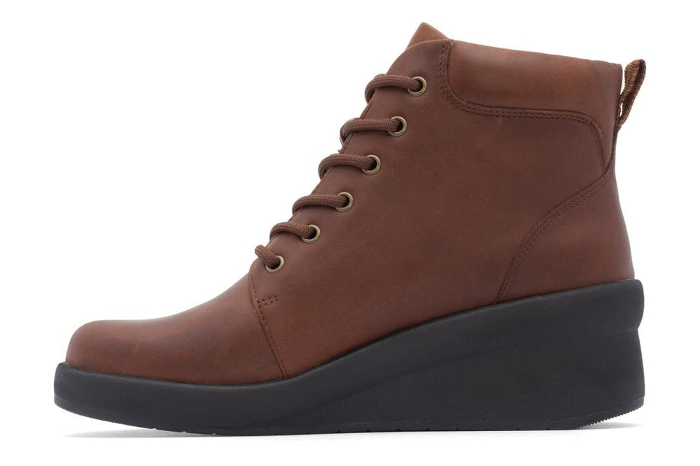 Passage Lace Up Dark Tan | Women ABEO Footwear Boots