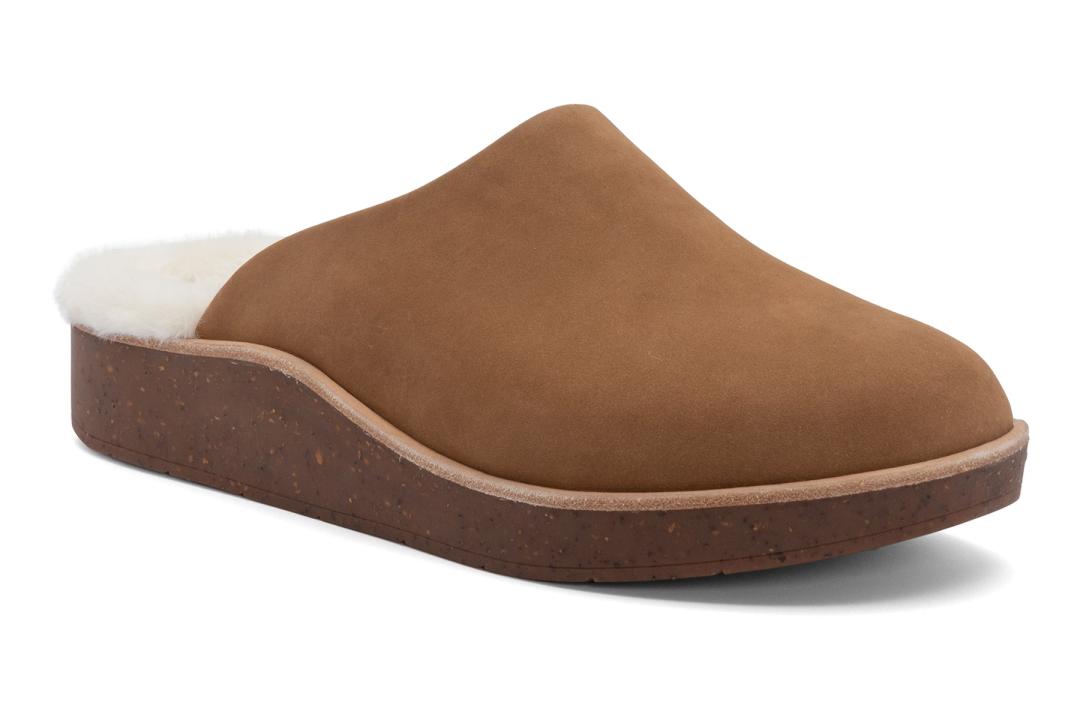 Pioneer Clog Tan Nubuck | Women ABEO Footwear Clogs