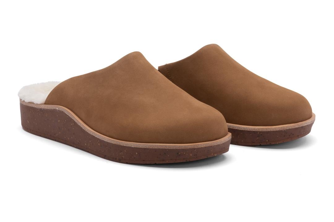 Pioneer Clog Tan Nubuck | Women ABEO Footwear Clogs