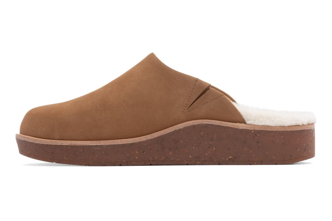 Pioneer Clog Tan Nubuck | Women ABEO Footwear Clogs
