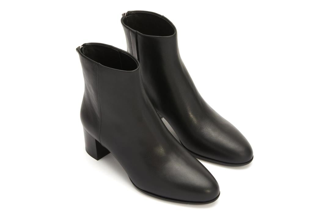 Plaza Back Zip Black | Women ABEO Footwear Boots