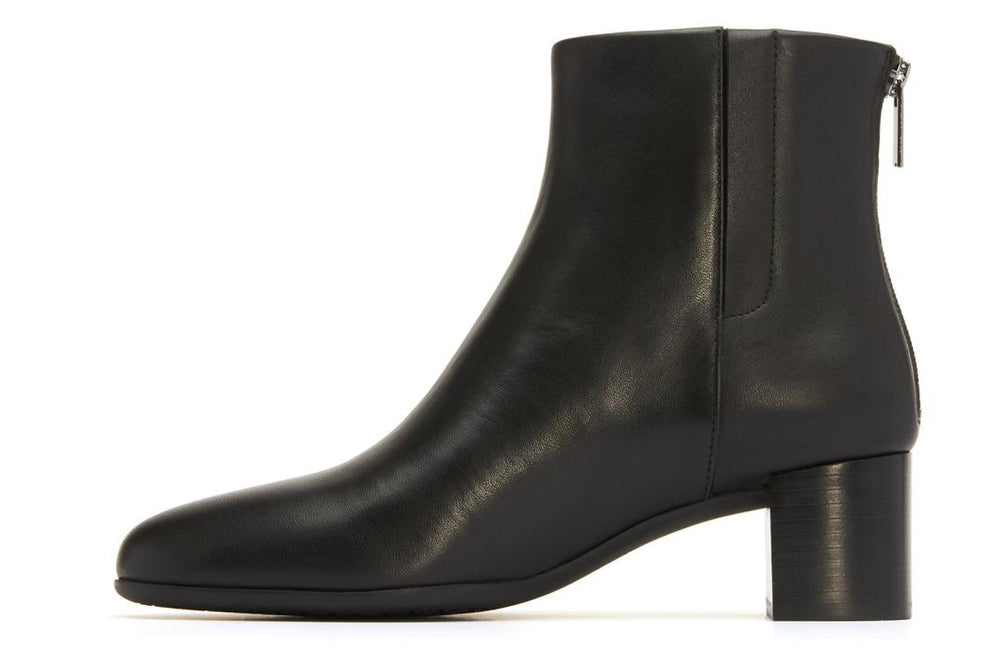 Plaza Back Zip Black | Women ABEO Footwear Boots
