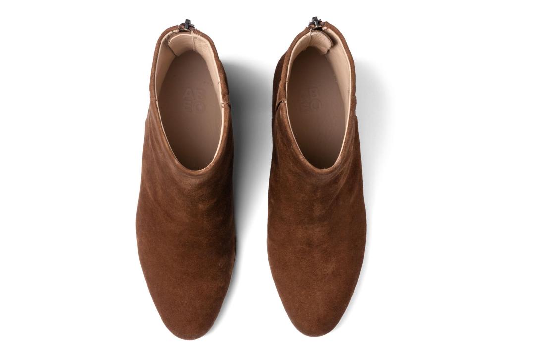 Plaza Back Zip Caramel | Women ABEO Footwear Boots