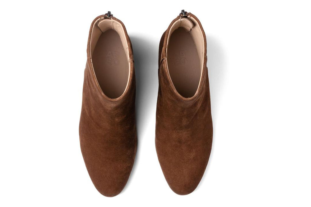 Plaza Back Zip Caramel | Women ABEO Footwear Boots