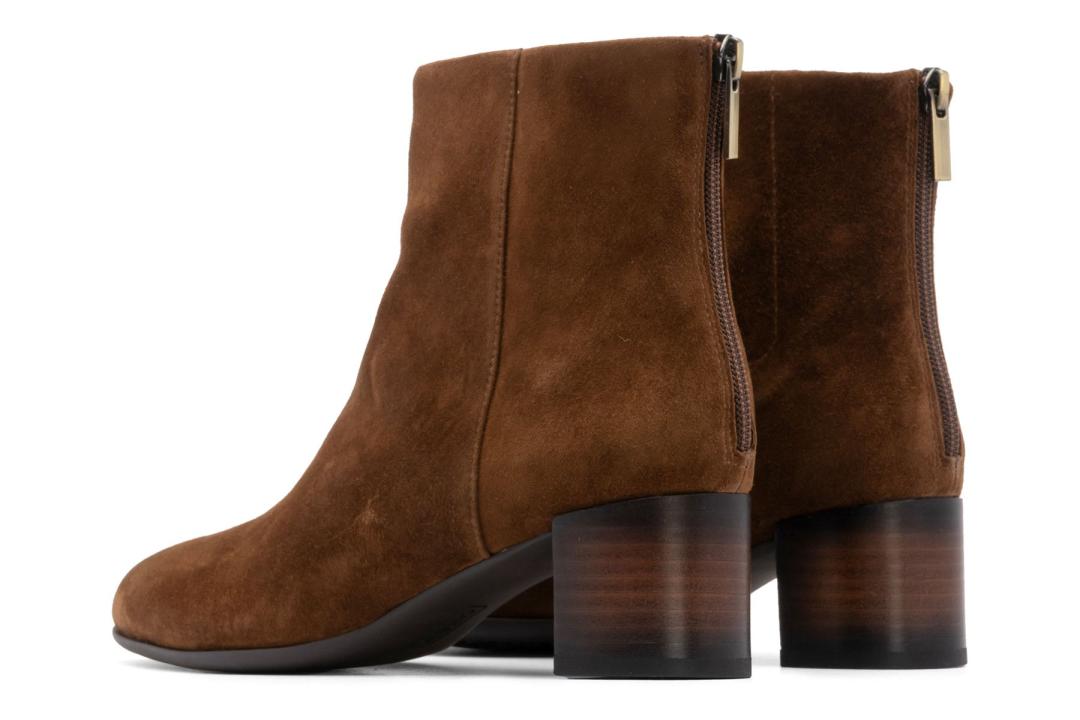 Plaza Back Zip Caramel | Women ABEO Footwear Boots