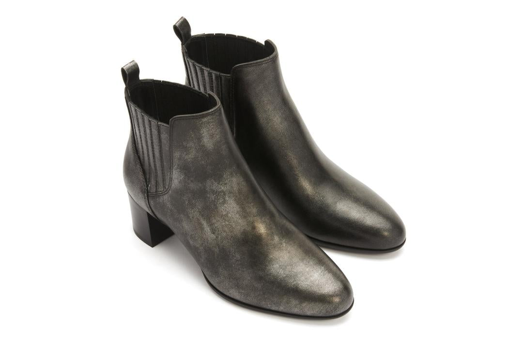 Plaza Chelsea Silver Metallic | Women ABEO Footwear Boots