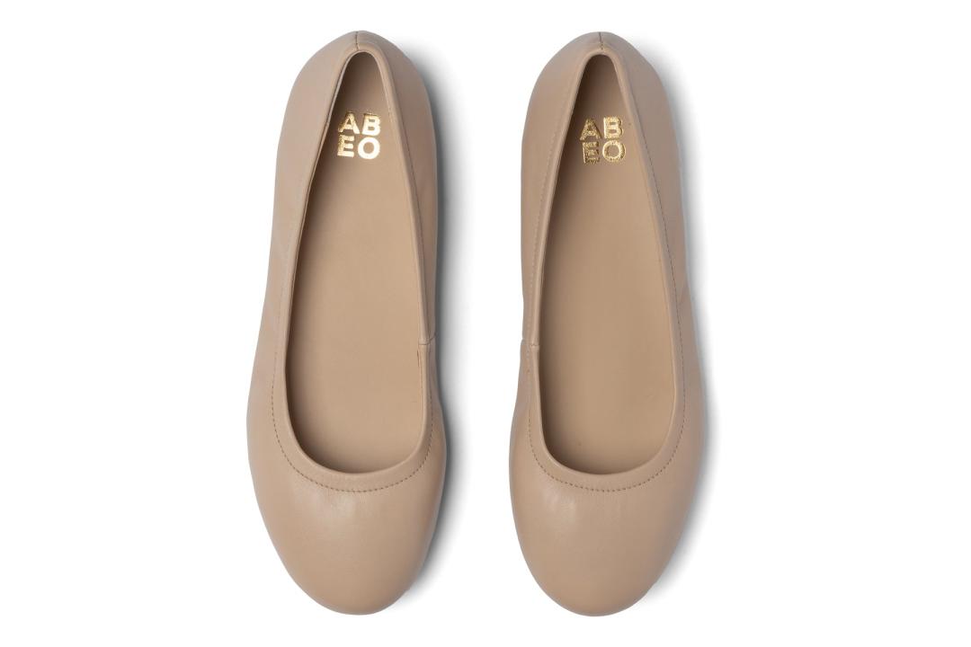 Promenade Flat Cuban Sand | Women ABEO Footwear Dress