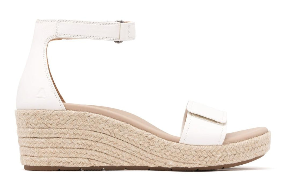 Riviera Ankle Sandal Coconut Leather | Women ABEO Footwear Sandals