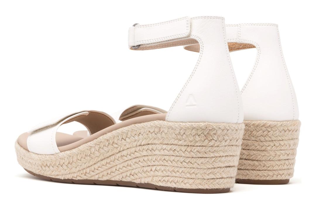 Riviera Ankle Sandal Coconut Leather | Women ABEO Footwear Sandals