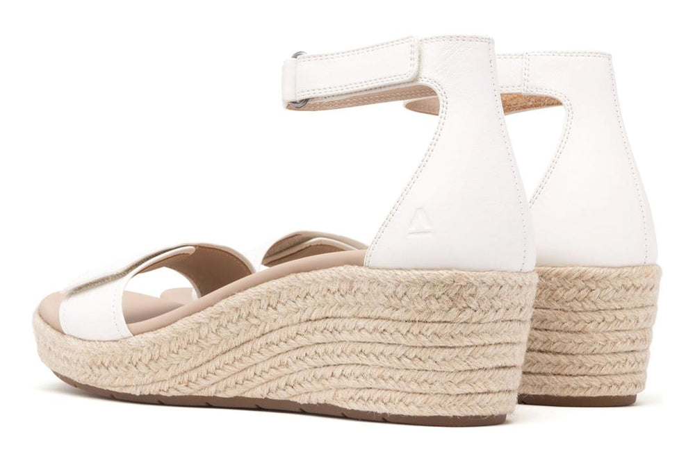 Riviera Ankle Sandal Coconut Leather | Women ABEO Footwear Sandals