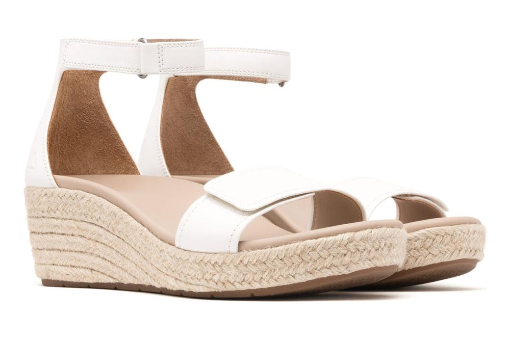 Riviera Ankle Sandal Coconut Leather | Women ABEO Footwear Sandals