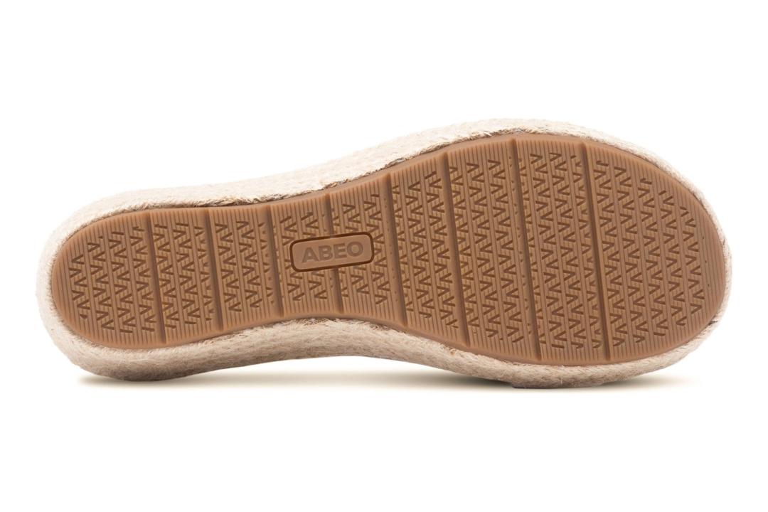 Riviera Ankle Sandal Coconut Leather | Women ABEO Footwear Sandals