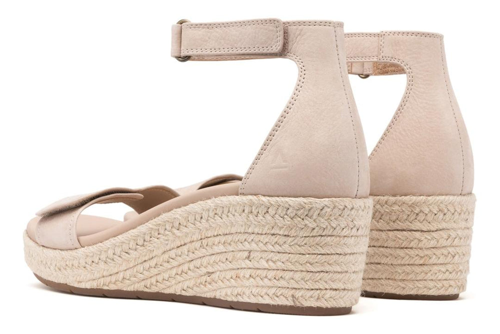 Riviera Ankle Sandal Sand Nubuck | Women ABEO Footwear Sandals