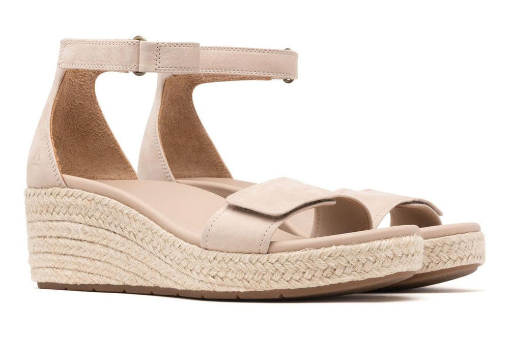 Riviera Ankle Sandal Sand Nubuck | Women ABEO Footwear Sandals
