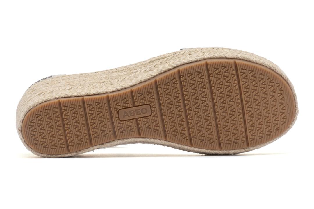 Riviera Ankle Sandal Snake Print Leather | Women ABEO Footwear Sandals