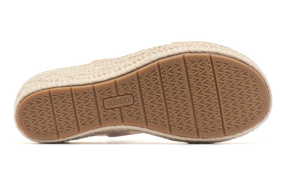 Riviera Cross Sand Leather | Women ABEO Footwear Sandals