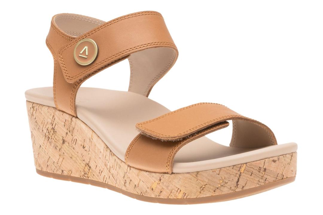 Riviera Strap Sandal Almond | Women ABEO Footwear Sandals