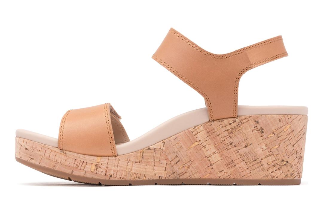 Riviera Strap Sandal Almond | Women ABEO Footwear Sandals