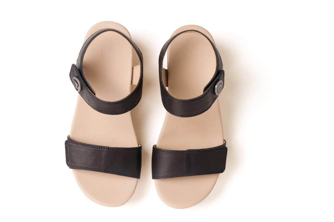 Riviera Strap Sandal Black | Women ABEO Footwear Sandals