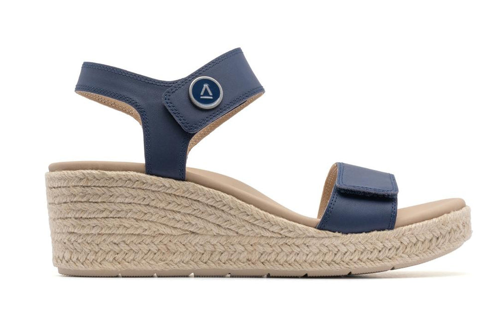 Riviera Strap Sandal Navy | Women ABEO Footwear Sandals