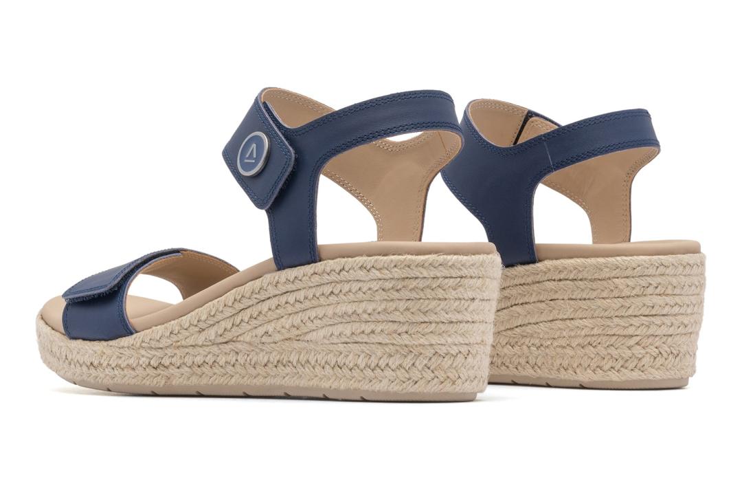 Riviera Strap Sandal Navy | Women ABEO Footwear Sandals