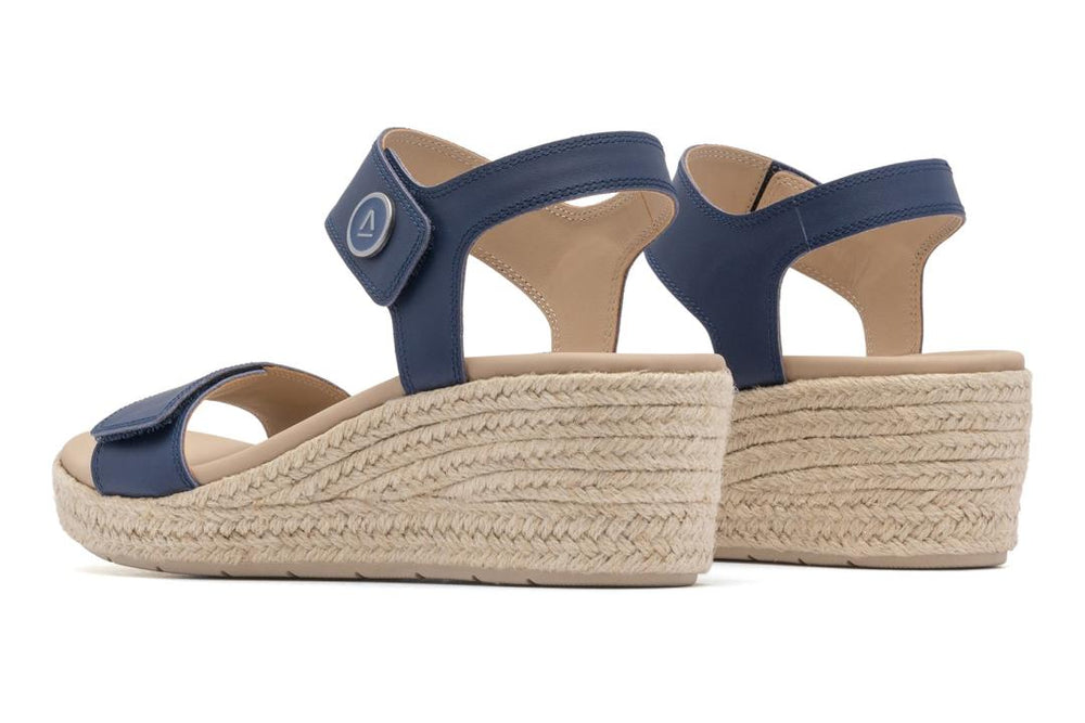 Riviera Strap Sandal Navy | Women ABEO Footwear Sandals
