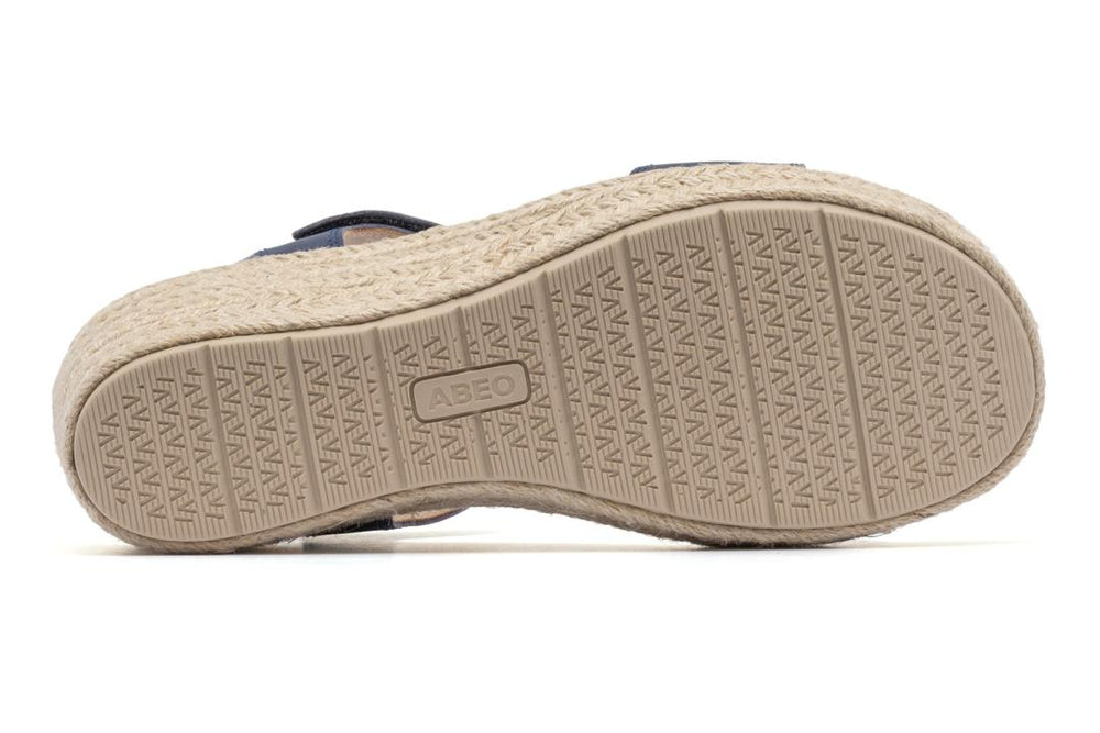 Riviera Strap Sandal Navy | Women ABEO Footwear Sandals