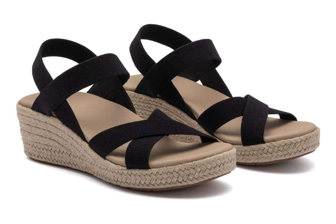 Riviera Stretch Black | Women ABEO Footwear Sandals