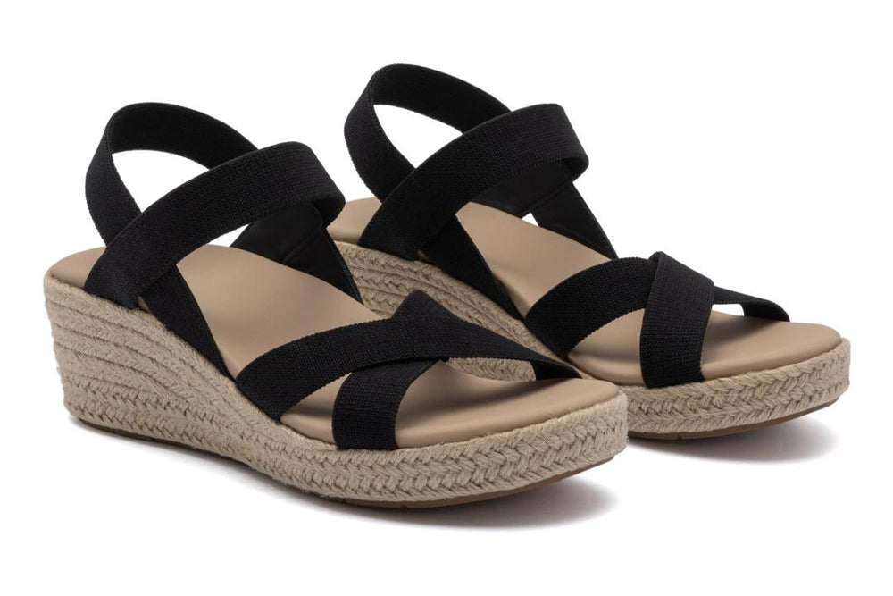 Riviera Stretch Black | Women ABEO Footwear Sandals
