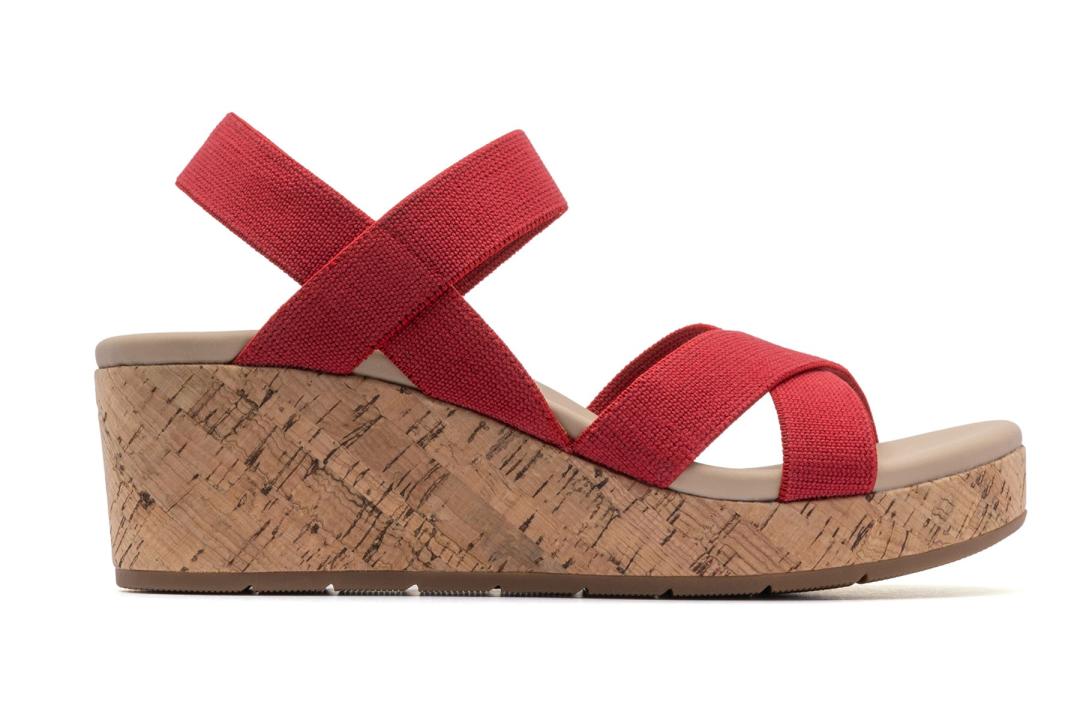 Riviera Stretch Red | Women ABEO Footwear Sandals