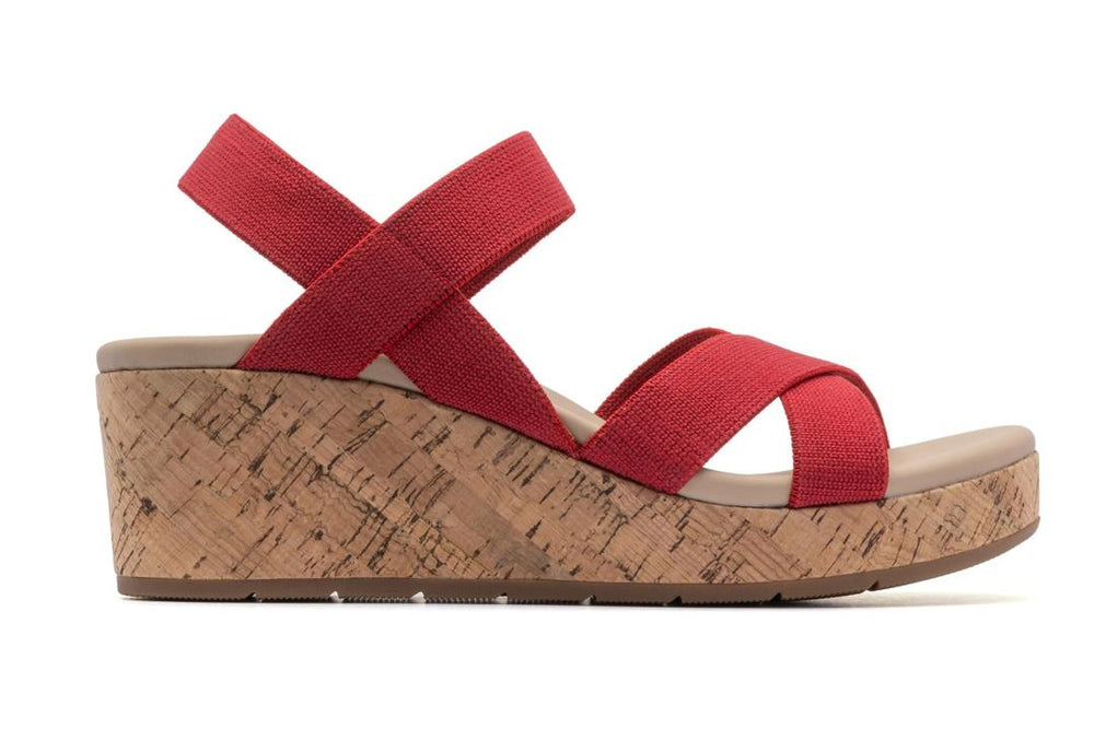 Riviera Stretch Red | Women ABEO Footwear Sandals