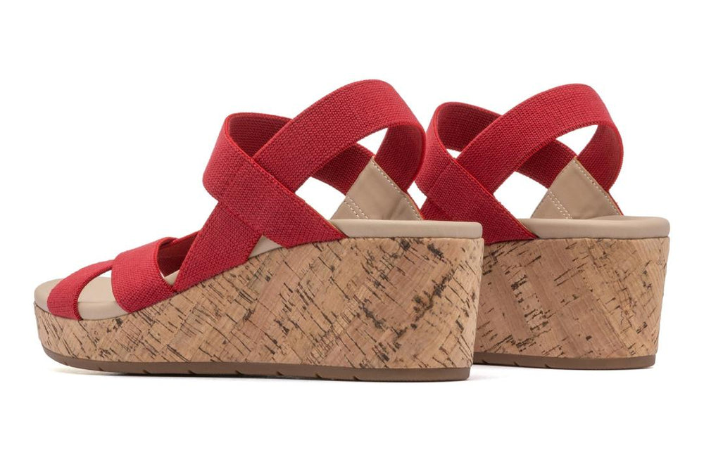 Riviera Stretch Red | Women ABEO Footwear Sandals