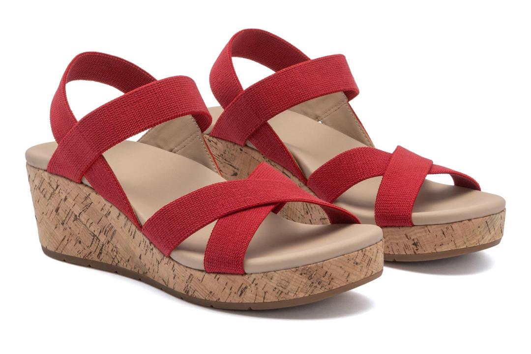 Riviera Stretch Red | Women ABEO Footwear Sandals