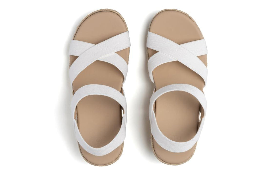 Riviera Stretch White | Women ABEO Footwear Sandals