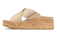 Solstice Cross Slide Cuban Sand | Women ABEO Footwear Sandals