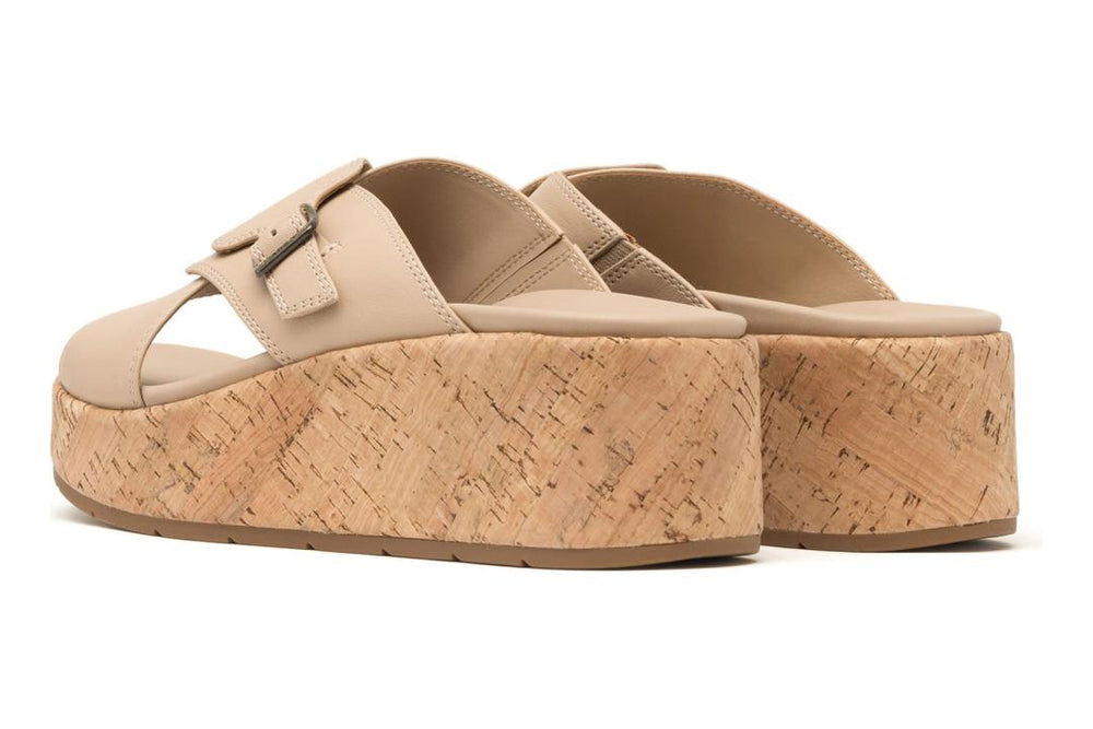 Solstice Cross Slide Cuban Sand | Women ABEO Footwear Sandals