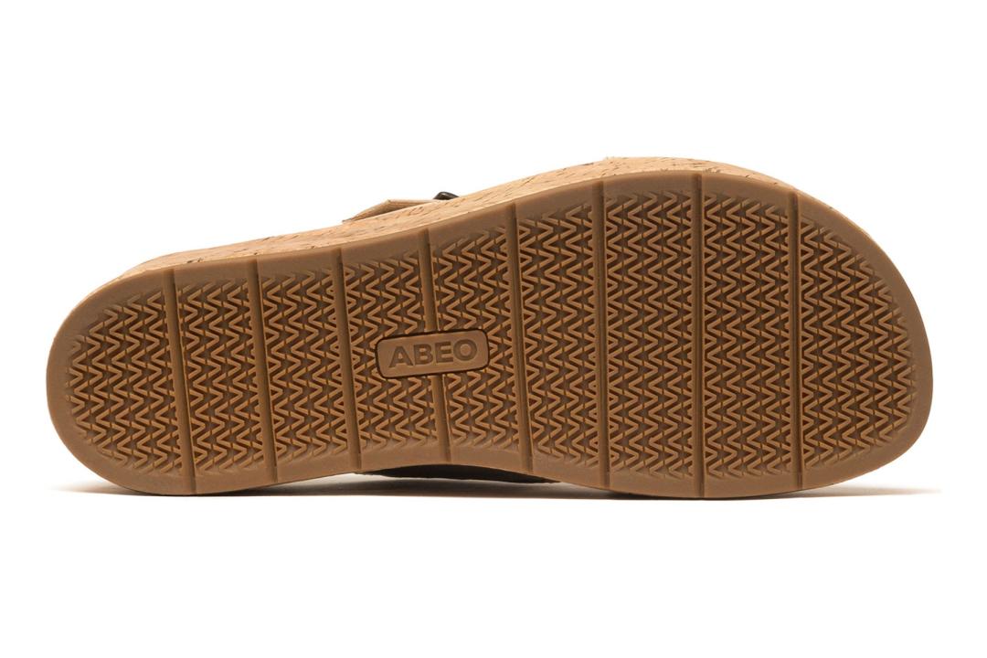 Solstice Cross Slide Cuban Sand | Women ABEO Footwear Sandals